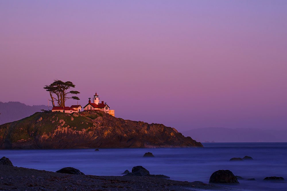 Battery Point Lighthouse, Crescent City, Del Norte County, California