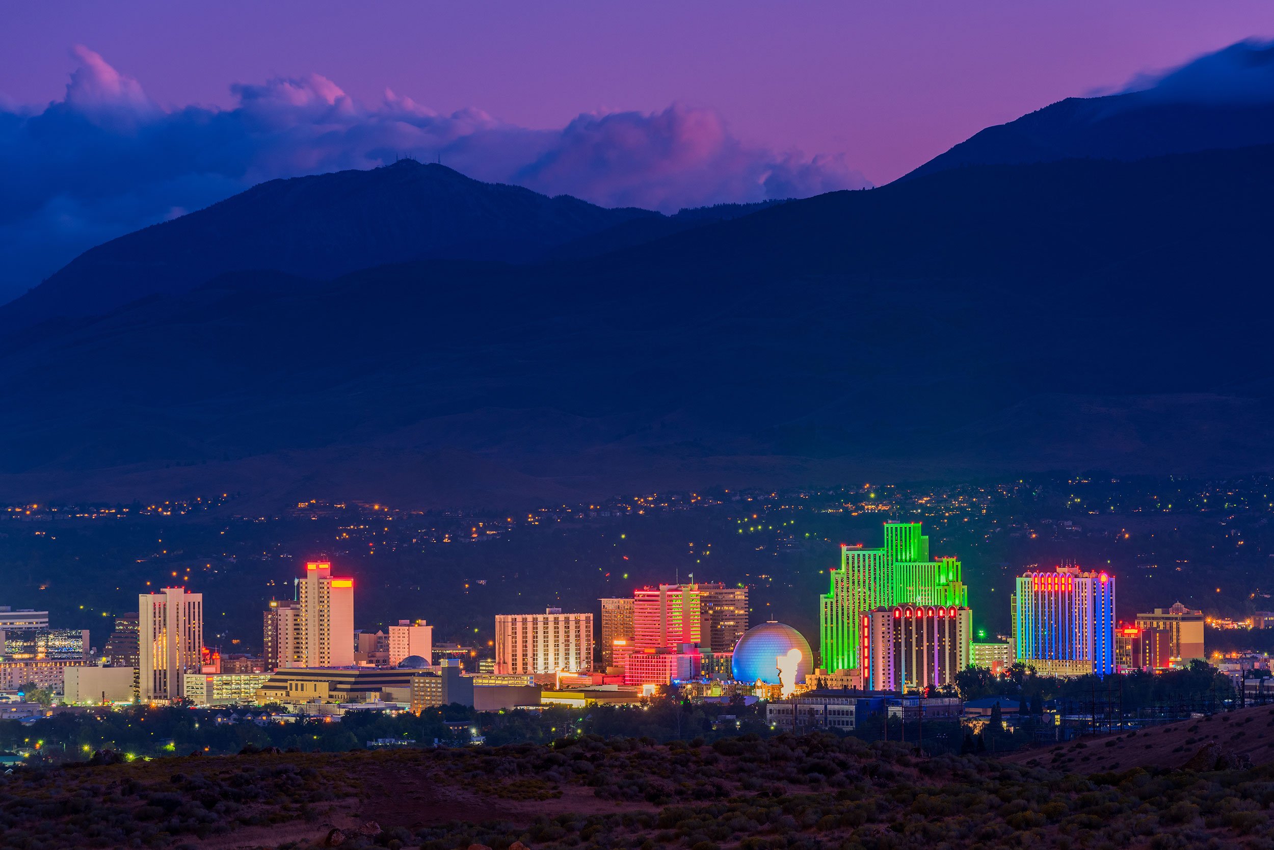 Reno, NV Skyline